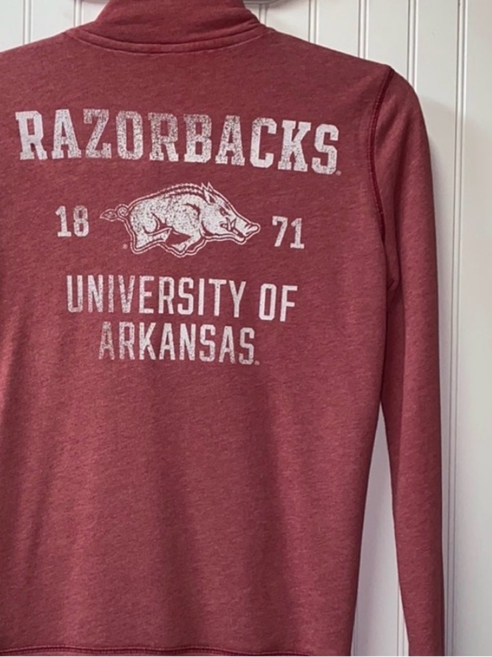 Pink Victoria’s Secret Arkansas Razorbacks Sweatshirt XS